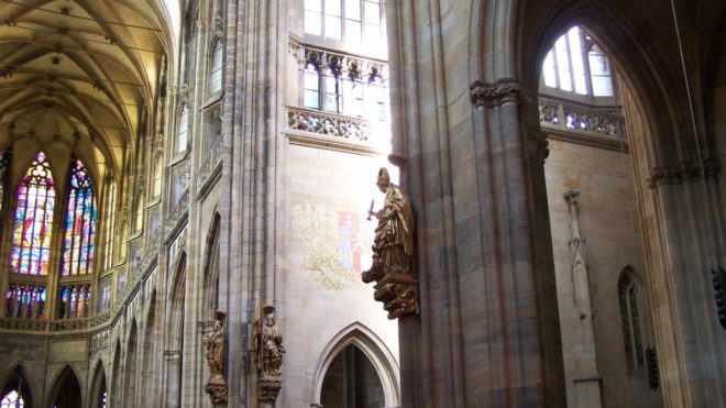 Intérieur église à Prague